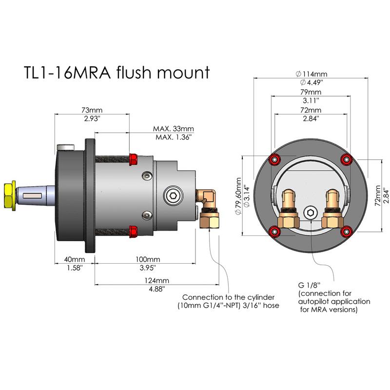 Hydraulstyrning Hydro Mu50 Inu