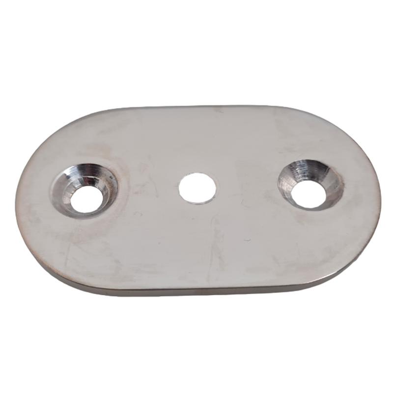 Fästplatta Grabbräcke 40x65mm