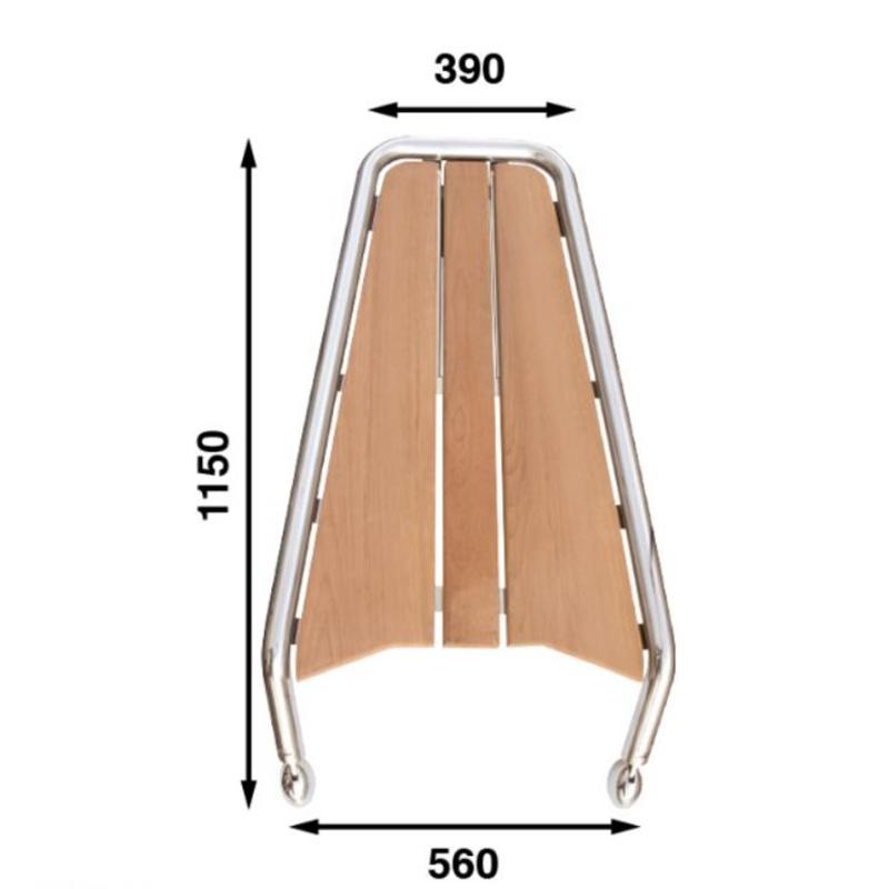 Peke Motorbåt 100cm Teak