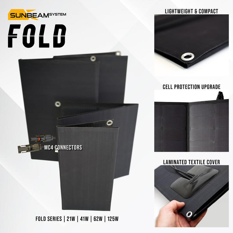 Solpanel 62w Sunbeam Fold