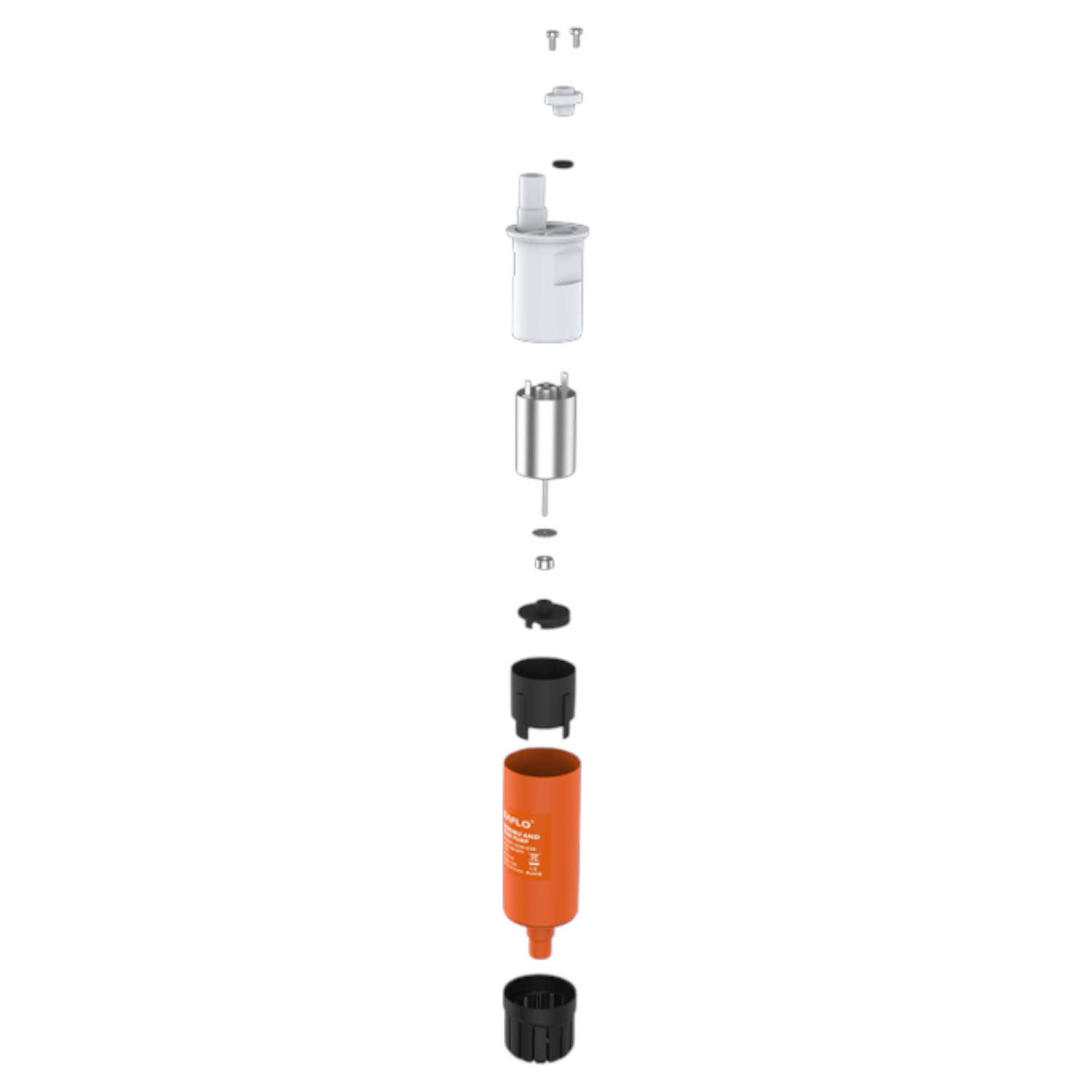 Pump In-line 17l 12v