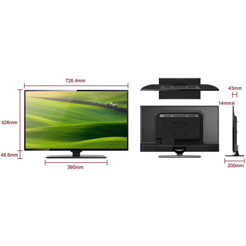 Smart Led-tv 32" 9-30v