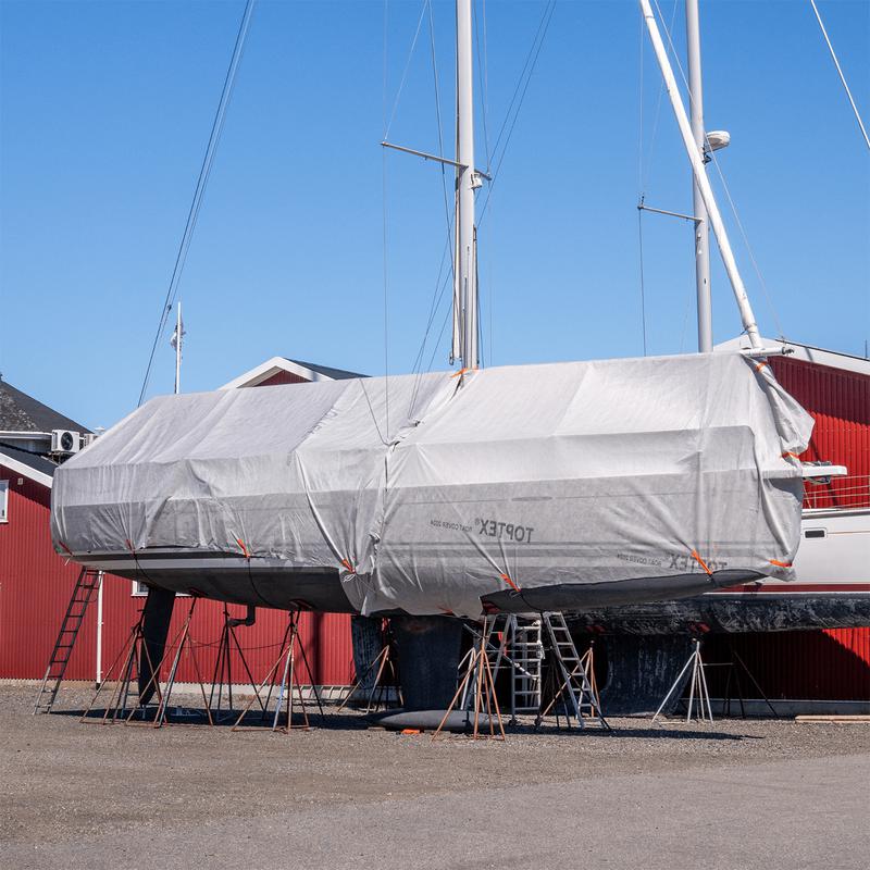 Presenning Toptex Grå 5x8m