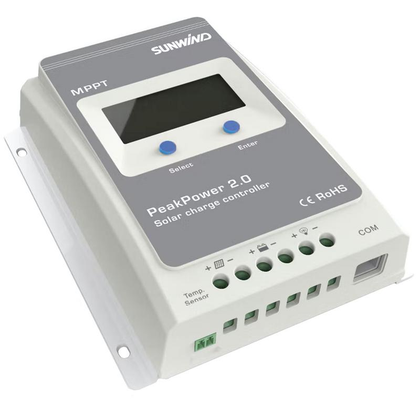 Regulator 20a Mppt Med Display