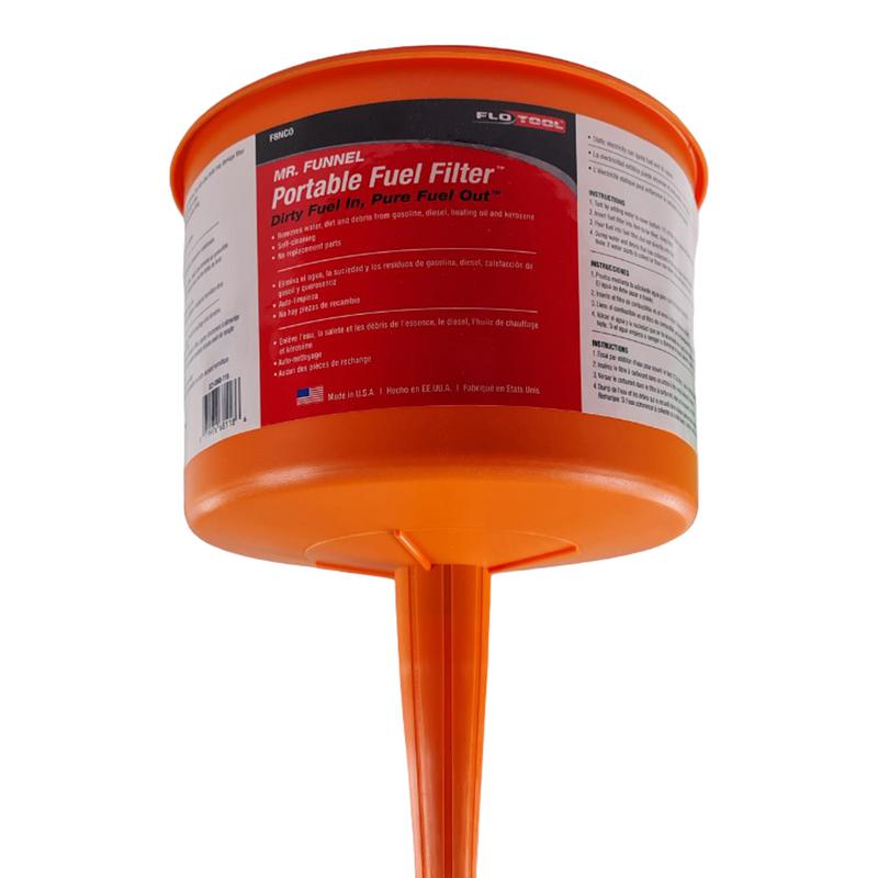 Tratt Bränsle/vatten 19l/min