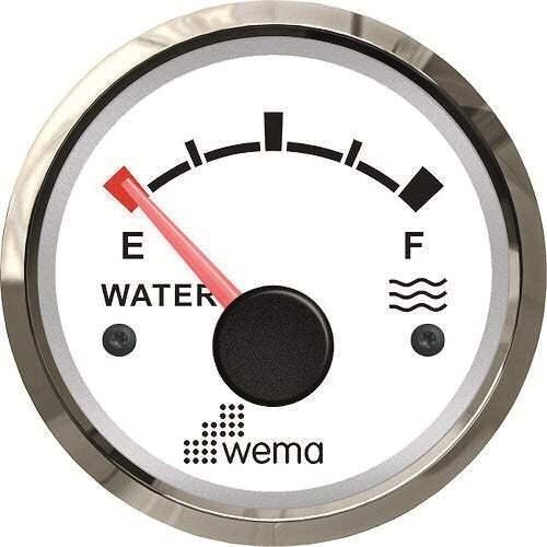 Vattentankmätare Wema Rf/vit