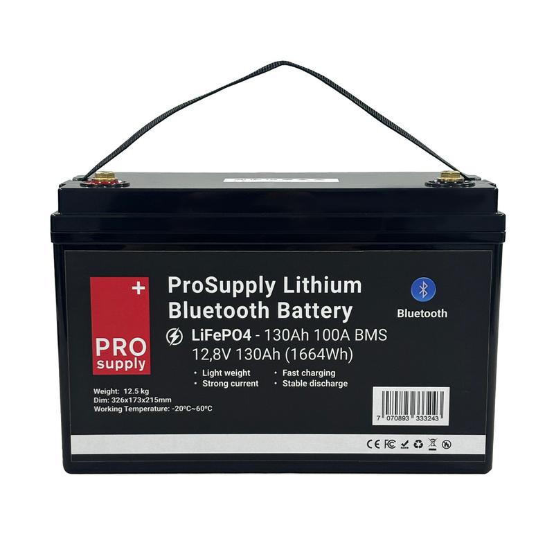 Litiumbatteri 12v 130ah Bt