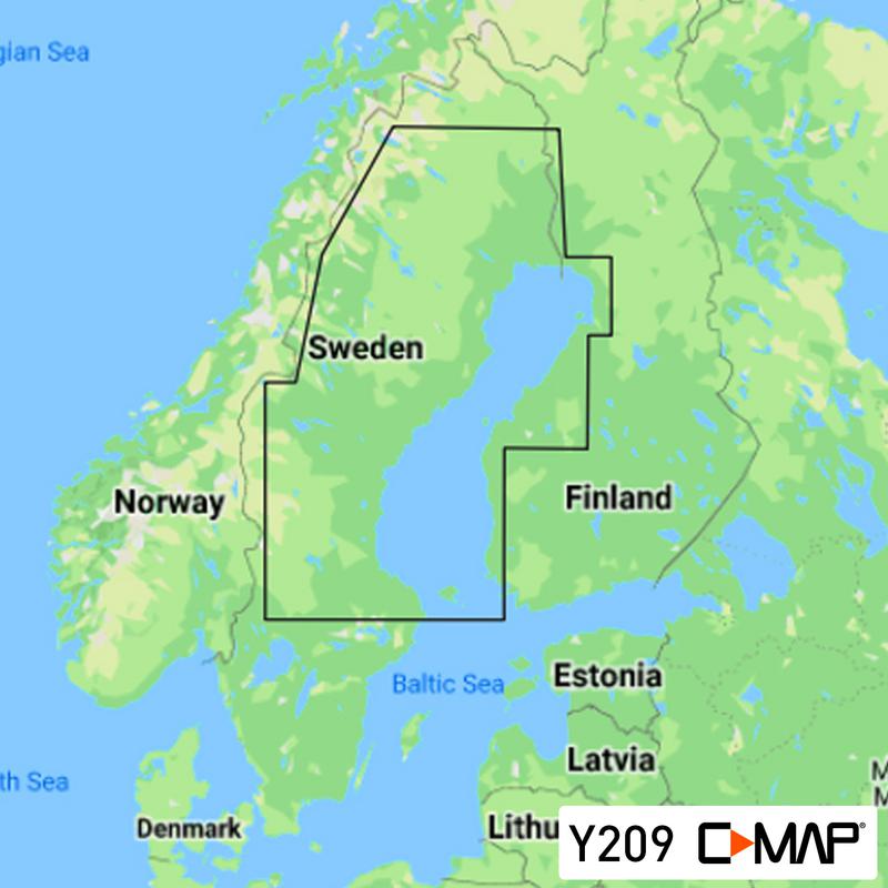 C-map Discover Y209 Bottenvike