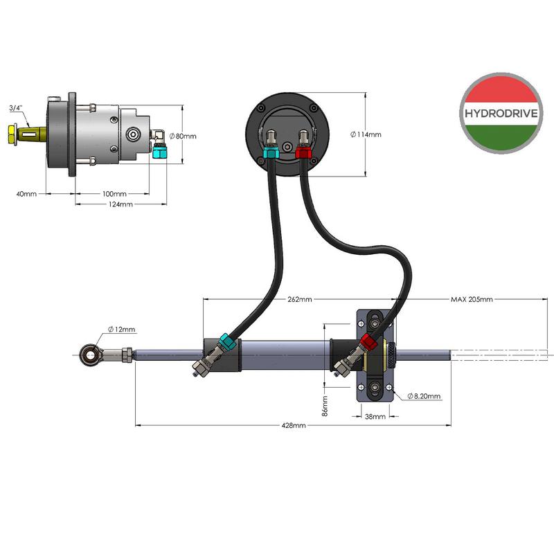 Hydraulstyrning Hydro Mu50 Inu