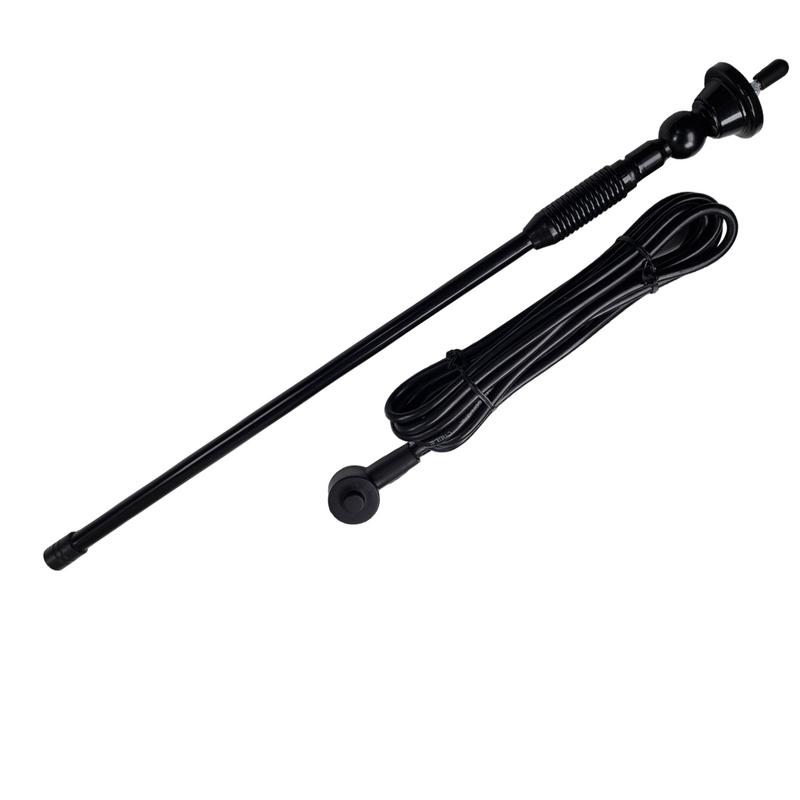 Antenn Fm/am 40,6cm Svart